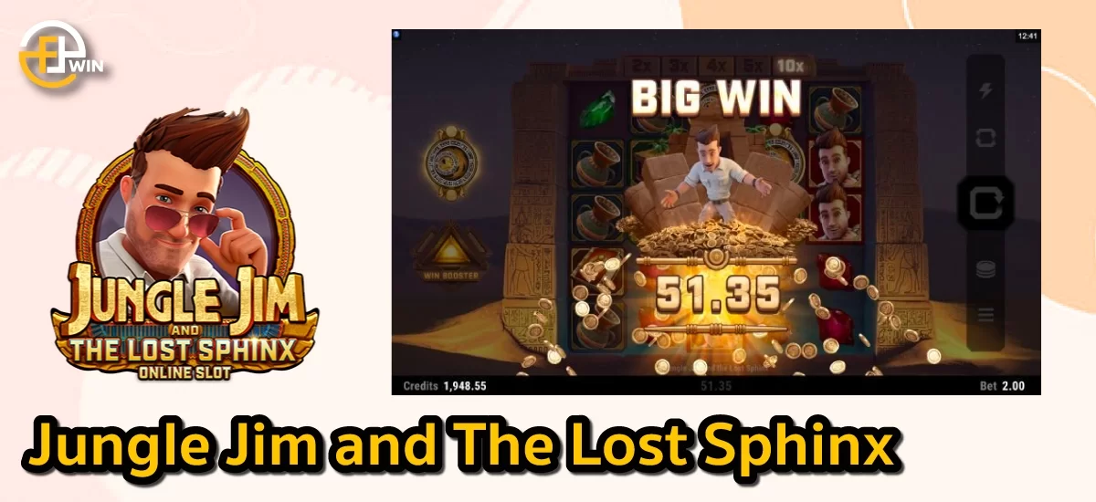 สล็อตเครดิตฟรี 50 Jungle Jim and The Lost Sphinx
